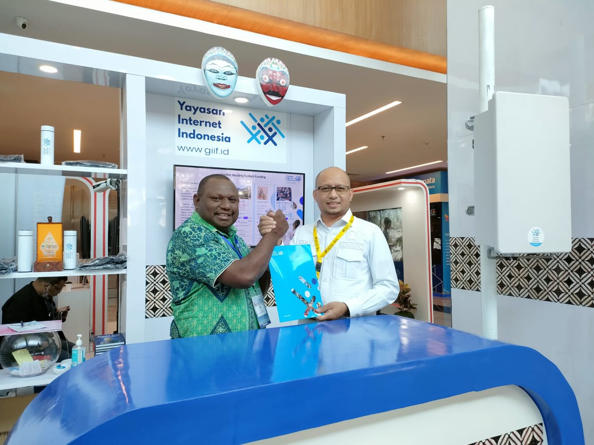 Yayasan Internet Indonesia - Diskominfo Kabupaten Jayapura Kerjasama Pengembangan 5G